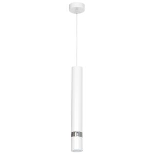 Suspension Joker Blanc / Chrome 1xGU10