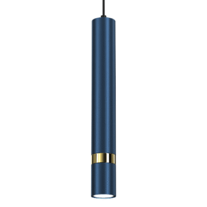 Suspension JOKER BLEU MARINE/OR 1xGU10