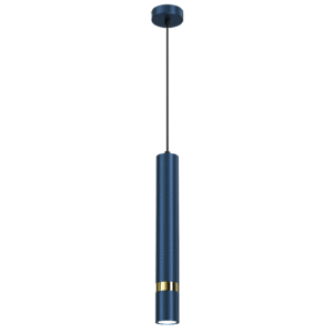 Suspension JOKER BLEU MARINE/OR 1xGU10