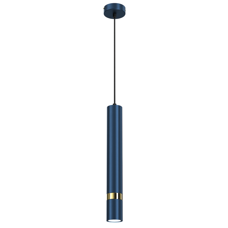 Suspension JOKER BLEU MARINE/OR 1xGU10