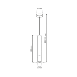 Suspension JOKER SATIN GOLD 1xGU10
