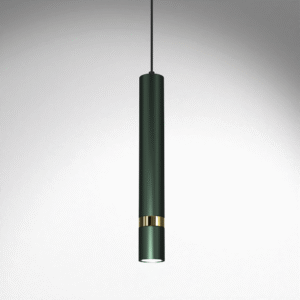 Suspension JOKER VERT/OR 1xGU10