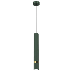 Suspension JOKER VERT/OR 1xGU10