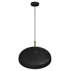 Suspension LINCOLN NOIR/OR 1xE27 45cm