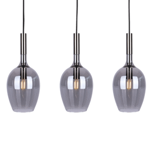 Suspension LUGANO FUMÉE 3xE14