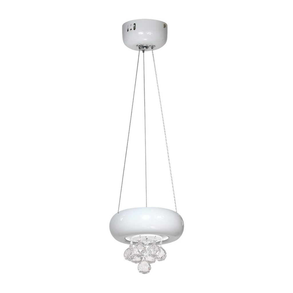 La boutique des lampes Design pour tous Suspension LUX BIANCO 1X6W LED
