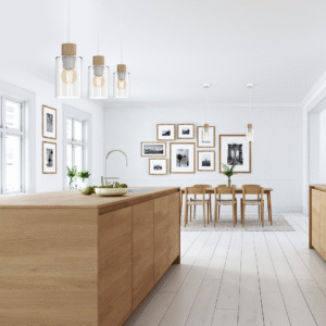 Suspension MADERA 3xE27