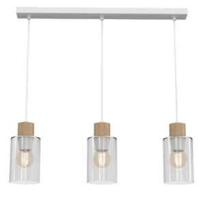 Suspension MADERA 3xE27
