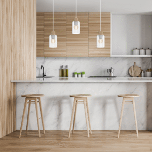 Suspension MADERA 3xE27