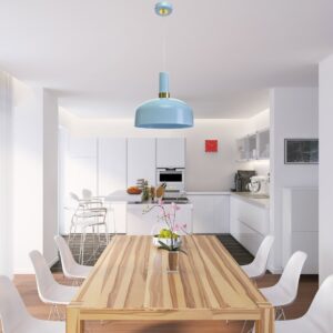 Suspension MALMO BLEU 1xE27