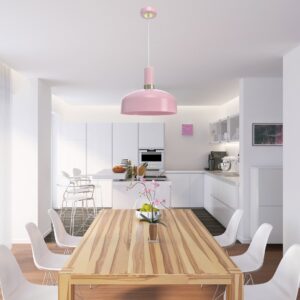 Suspension MALMO PINK 1xE27