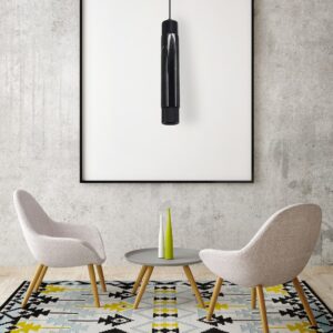 Suspension MARBLE BLACK 1xGU10