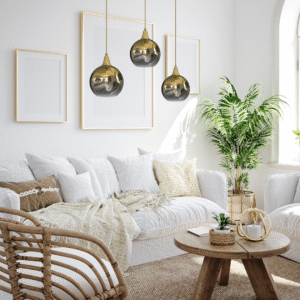 Suspension MONTE GOLD 3xE27