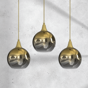 Suspension MONTE GOLD 3xE27