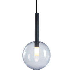 Suspension Niko Noir 1xG9 ø 200