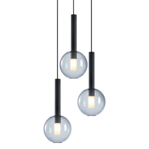 Suspension Niko Noire 3xG9