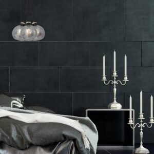 Suspension OMEGA NOIR/OR 3xE27