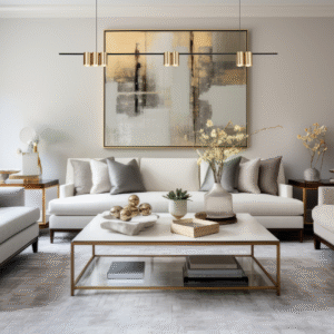 Suspension (rail) Genesis Noir Doré 7xGU10