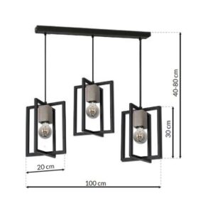 Suspension Ralph 3xE27