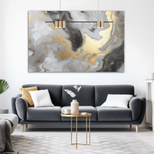 Suspension (réglette) Genesis Noir Doré 5xGU10