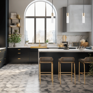 Suspension Ricky Dorée 1xGU10