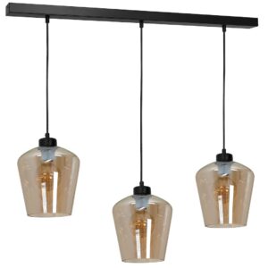 Suspension SANTIAGO AMBRE 3xE27