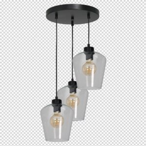 Suspension SANTIAGO CLEAR 3xE27