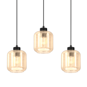 Suspension SOMBRA AMBRE 3xE27