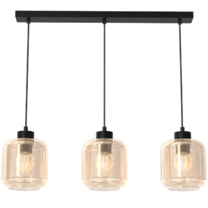 Suspension SOMBRA AMBRE 3xE27