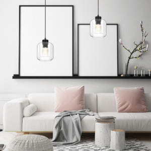 Suspension SOMBRA CLEAR 1xE27