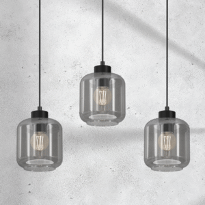 Suspension SOMBRA FUMÉE 3xE27