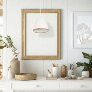 Suspension Studio Blanc 1xE27