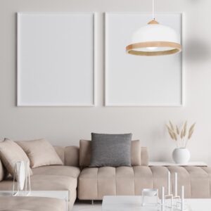 Suspension Studio Blanc 1xE27