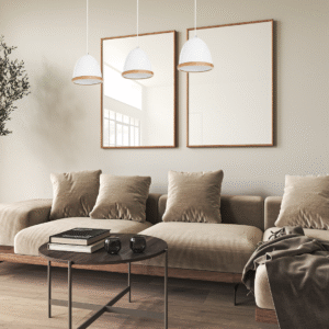 Suspension Studio Blanc 3xE27