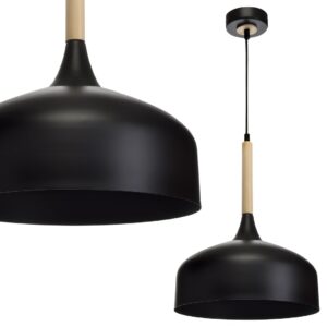 Suspension TAYLOR NOIRE 1xE27 60W