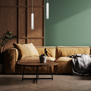 Suspension Tubi Blanc 1xGU10