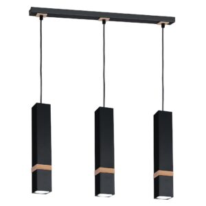 Suspension VIDAR NOIR 3xGU10