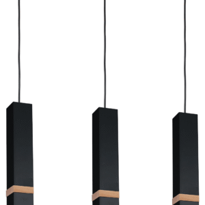 Suspension VIDAR NOIR 3xGU10