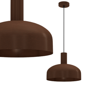 Suspension VISBY CHOCOLAT 1xE27