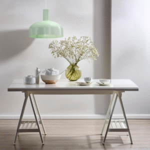 Suspension VISBY MENTHE 1xE27